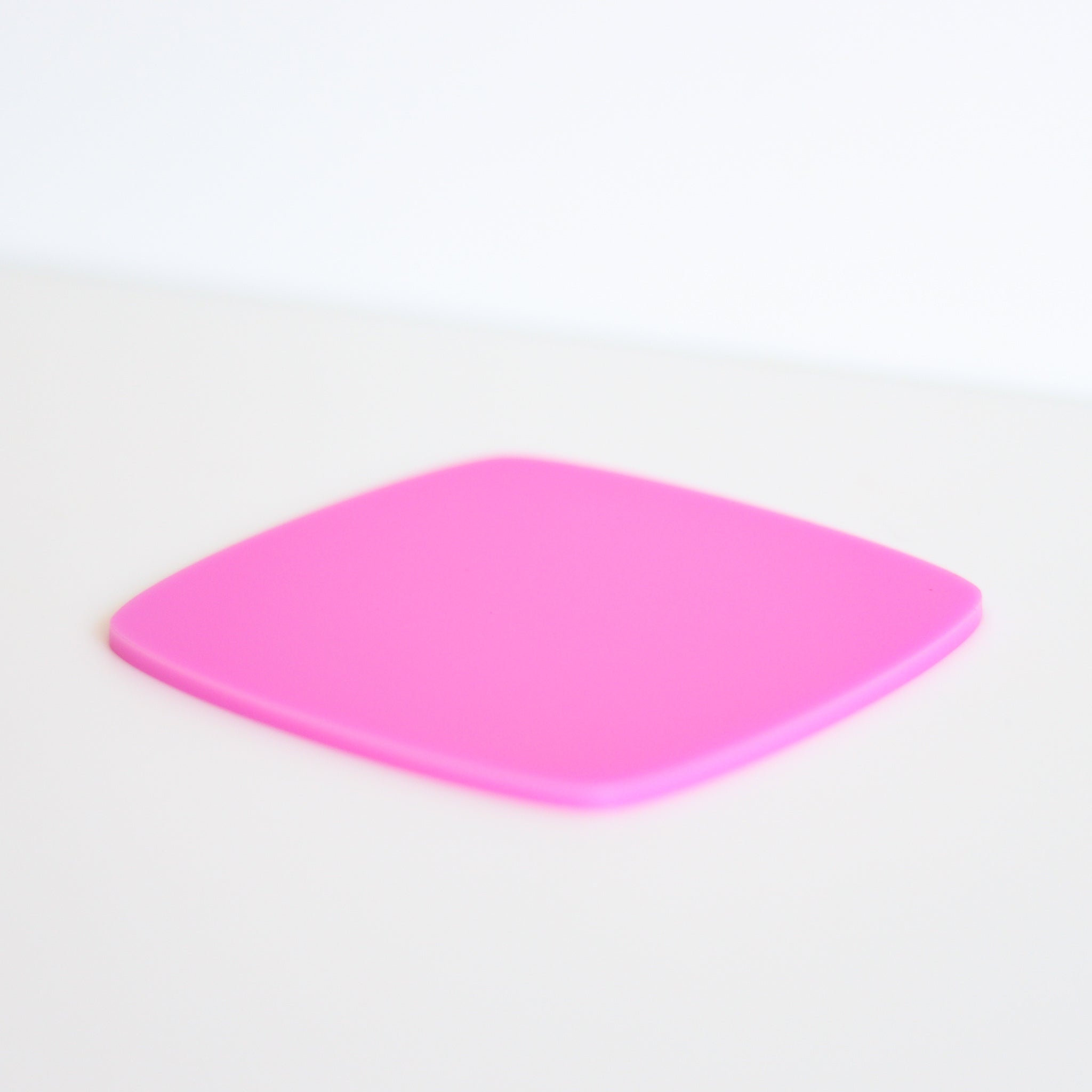 1/8 Matte Bubblegum Cast Acrylic Sheets