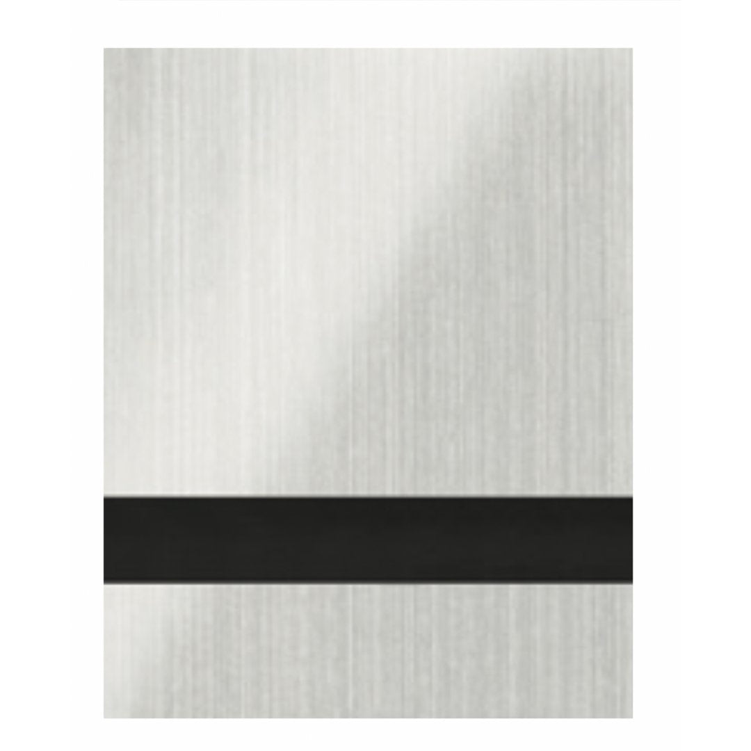 Brushed Silver Engraves Black Laser Indoor Two Tone Acrylic Sheets