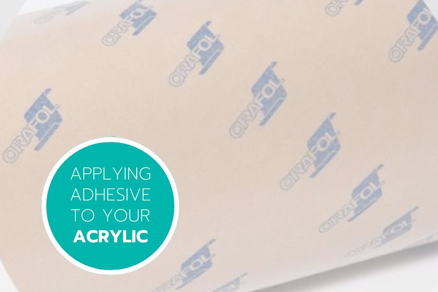 Applying Adhesive tape to your Acrylic - Custom Made Better