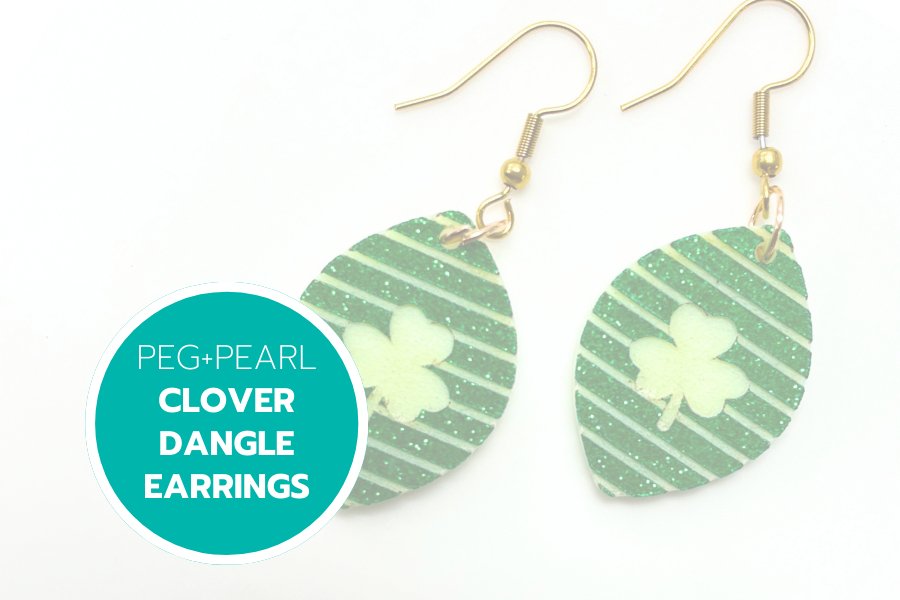 Pearl + Peg Clover Earrings! - Custom Made Better