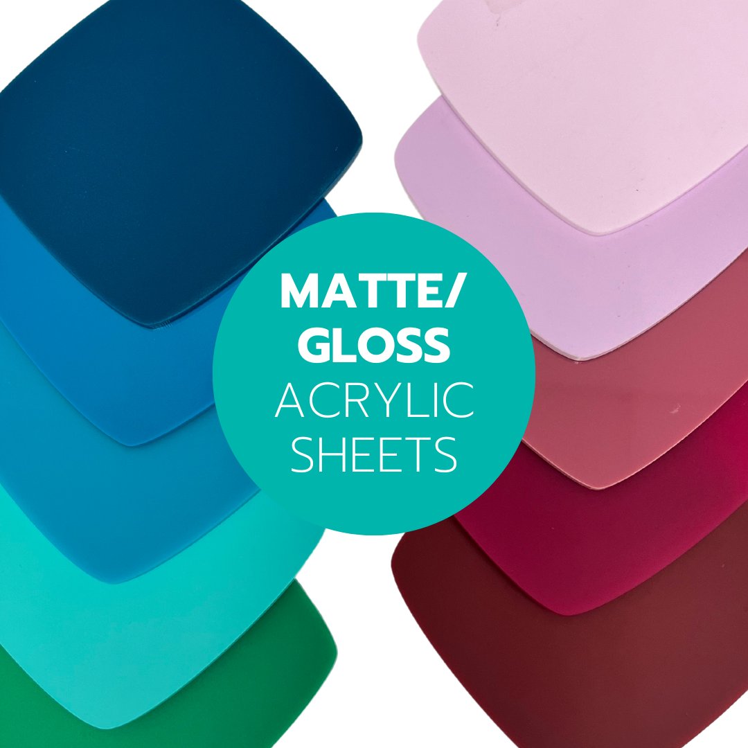 Matte Pastel & Neon Acrylic Sheets - CMB Matte Acrylic Sheets - Plastics Supplier & Wholesale Acrylic Sheets Distributor