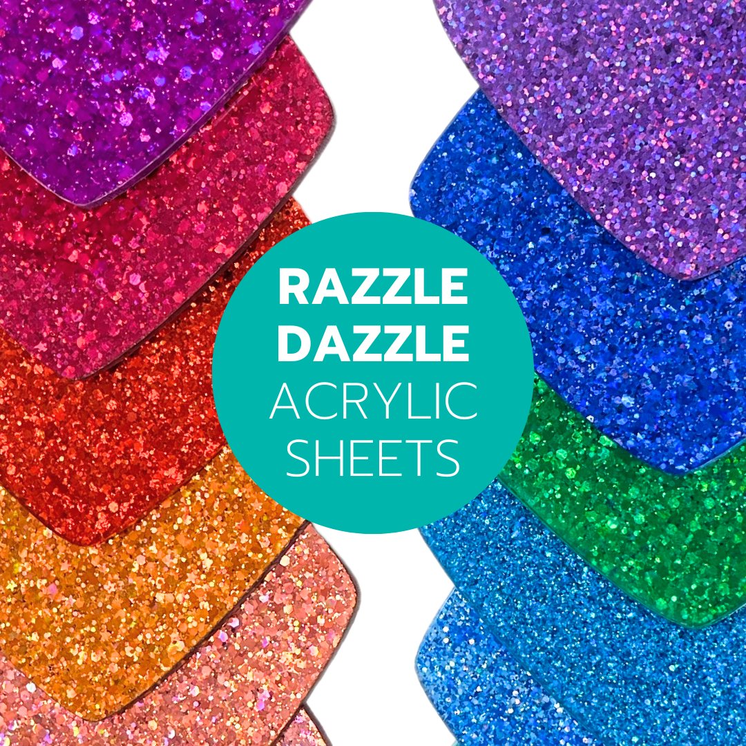 Razzle Dazzle - CMB Glitter Acrylic Sheets - Local Plastics Supplier & Wholesale Acrylic Sheets Distributor