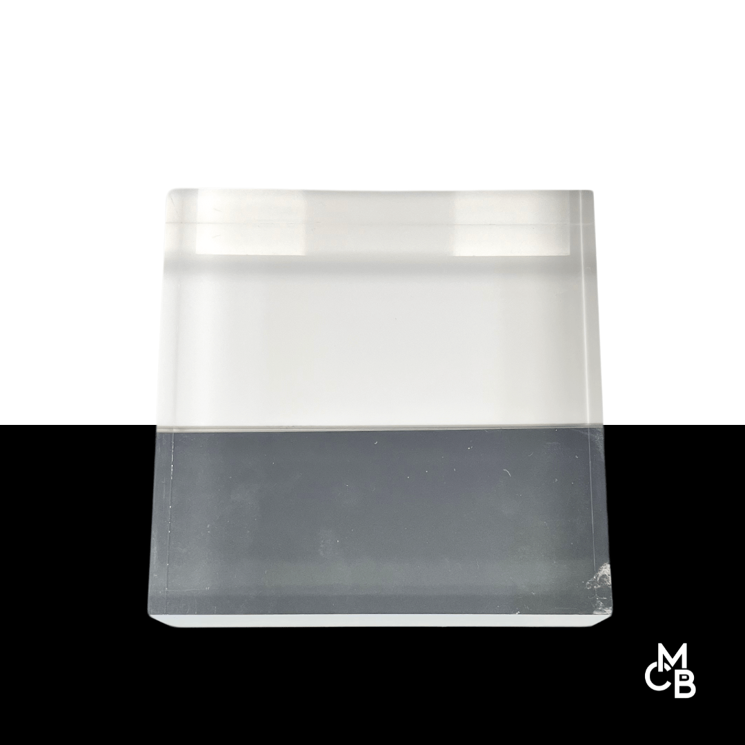 1" Thick Clear Acrylic Blocks | MULTIPLE SIZES - Acrylic Sheets