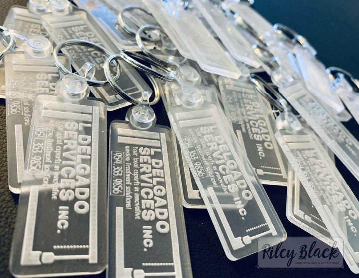 100 Clear OG Keychain Thingies® - Keychain Clips