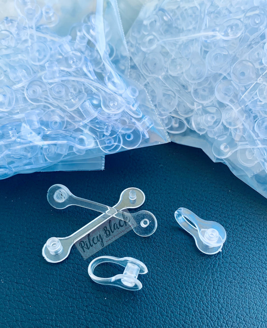 100 Clear OG Keychain Thingies® - Keychain Clips