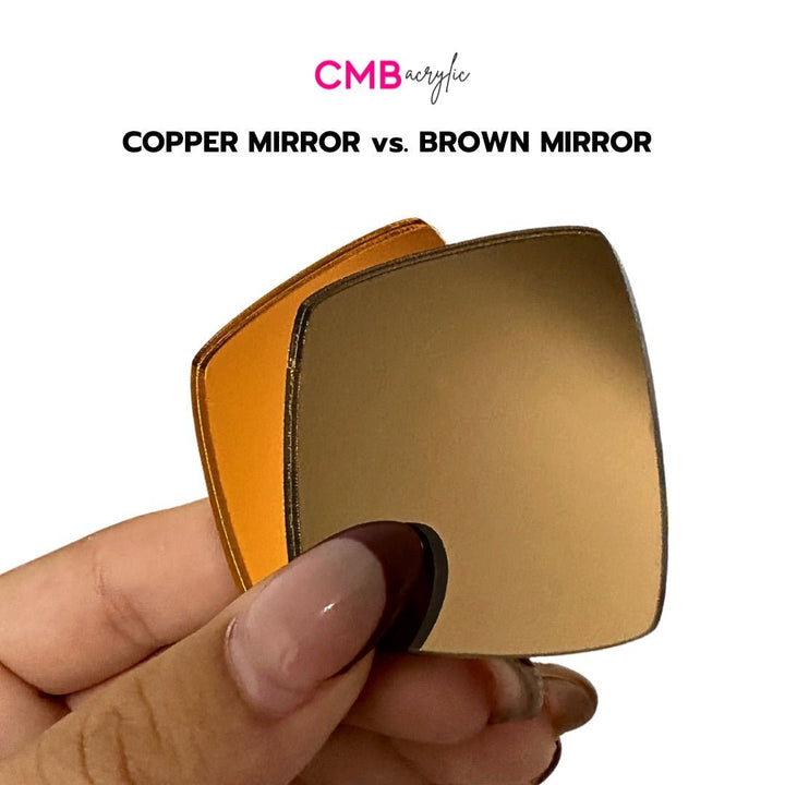 1/16" Copper Mirror Acrylic Sheets - Acrylic Sheets