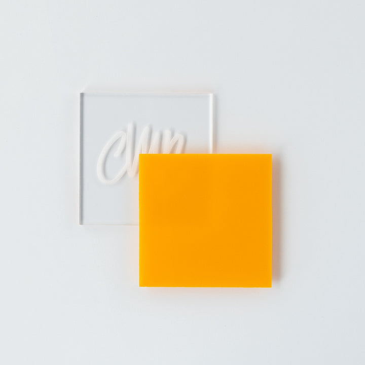 1/16" Gloss Golden Yellow Cast Acrylic Sheets | 2016 - Acrylic Sheets