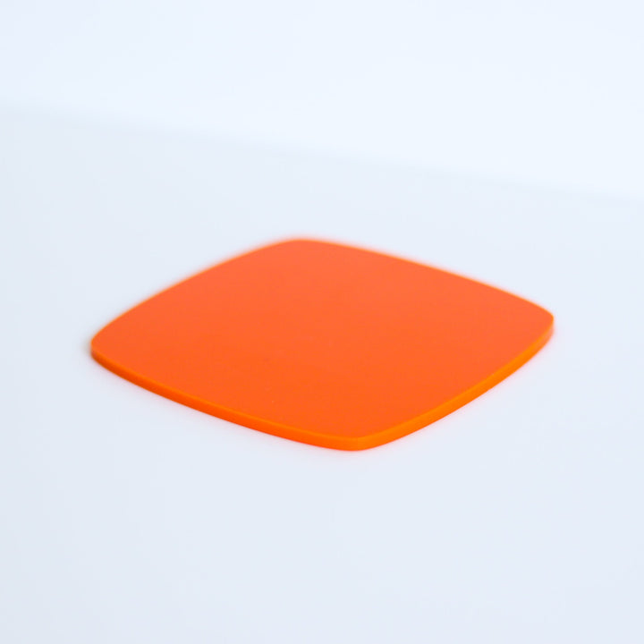 1/16" Gloss Orange Cast Acrylic Sheets | 2119 - Acrylic Sheets