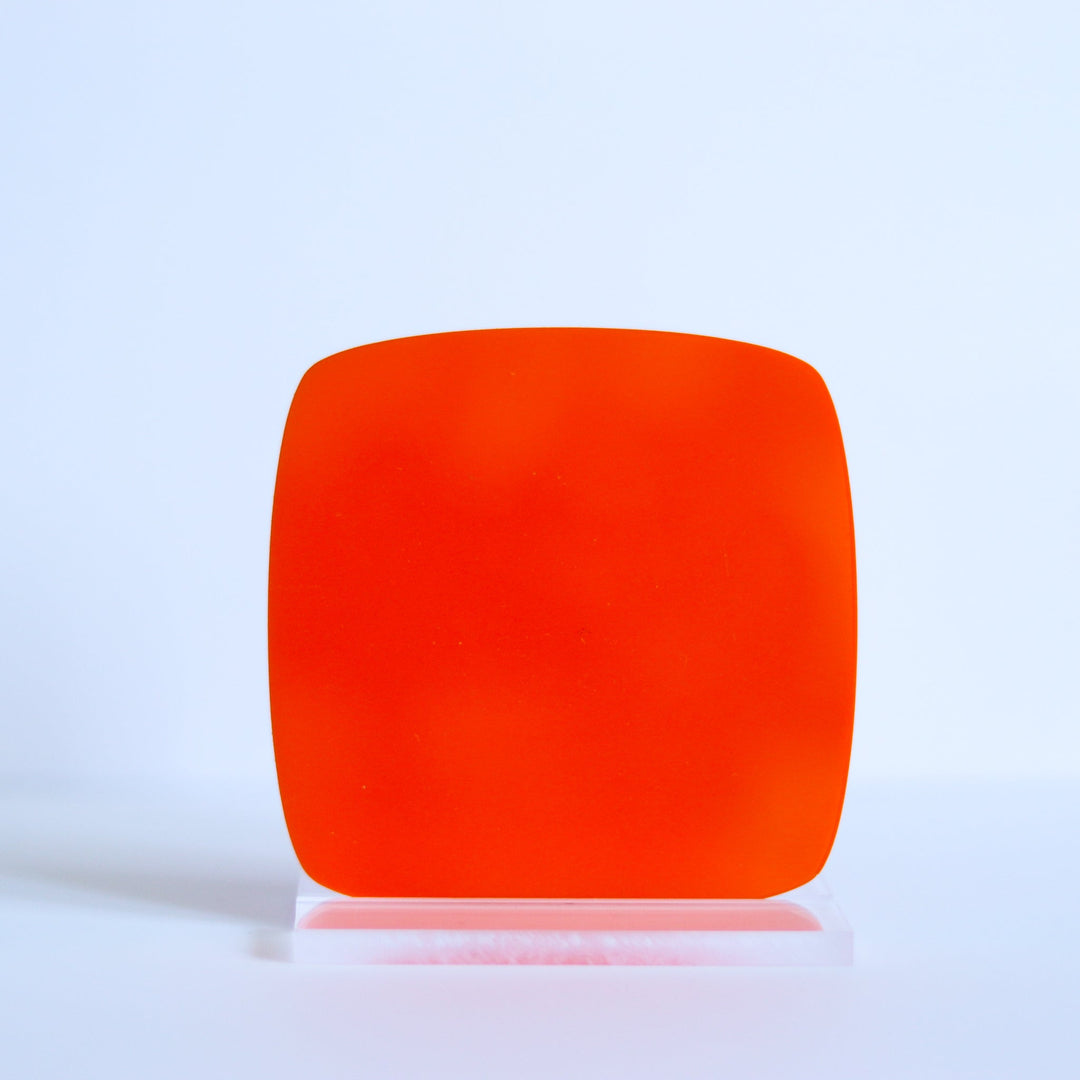 1/16" Gloss Orange Cast Acrylic Sheets | 2119 - Acrylic Sheets