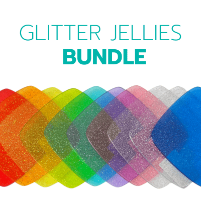 12" X 18" Glitter Jellies Bundle - 