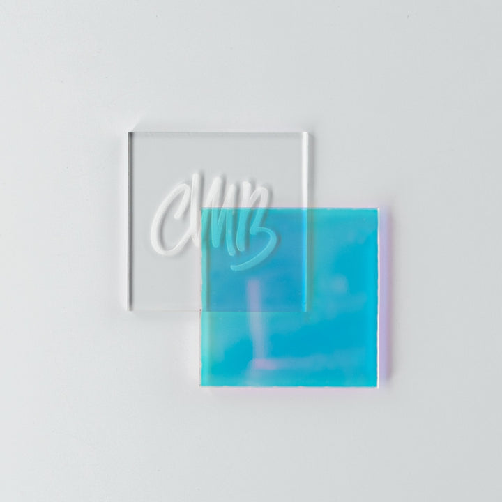 1/4" Iridescent Blue Acrylic Sheets - Acrylic Sheets