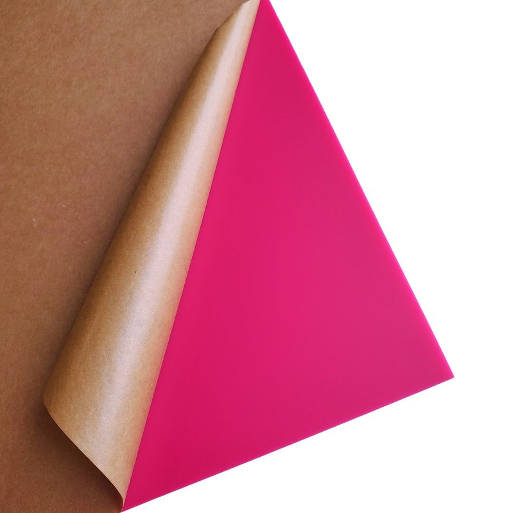 1/4" Matte/Gloss Magenta Cast Acrylic Sheets - Acrylic Sheets