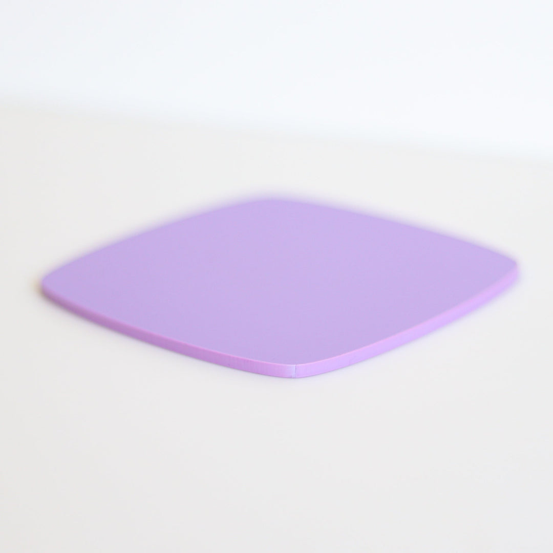 1/4" Matte/Gloss Pastel Purple Sea Cast Acrylic Sheets - Acrylic Sheets