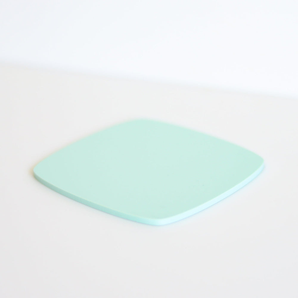 1/4" Matte/Gloss Pastel Seafoam Cast Acrylic Sheets - Acrylic Sheets