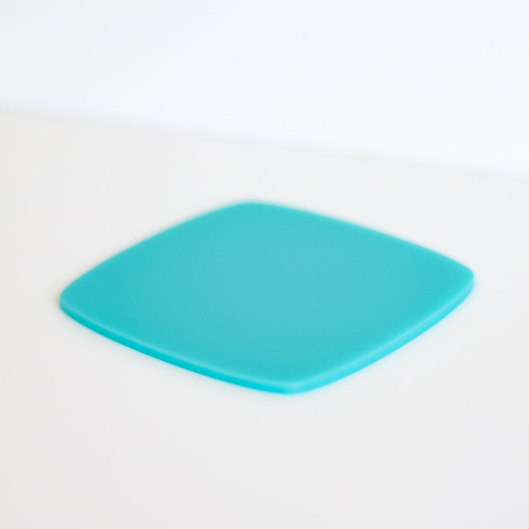 1/4" Matte/Gloss Turquoise Cast Acrylic Sheets - Acrylic Sheets