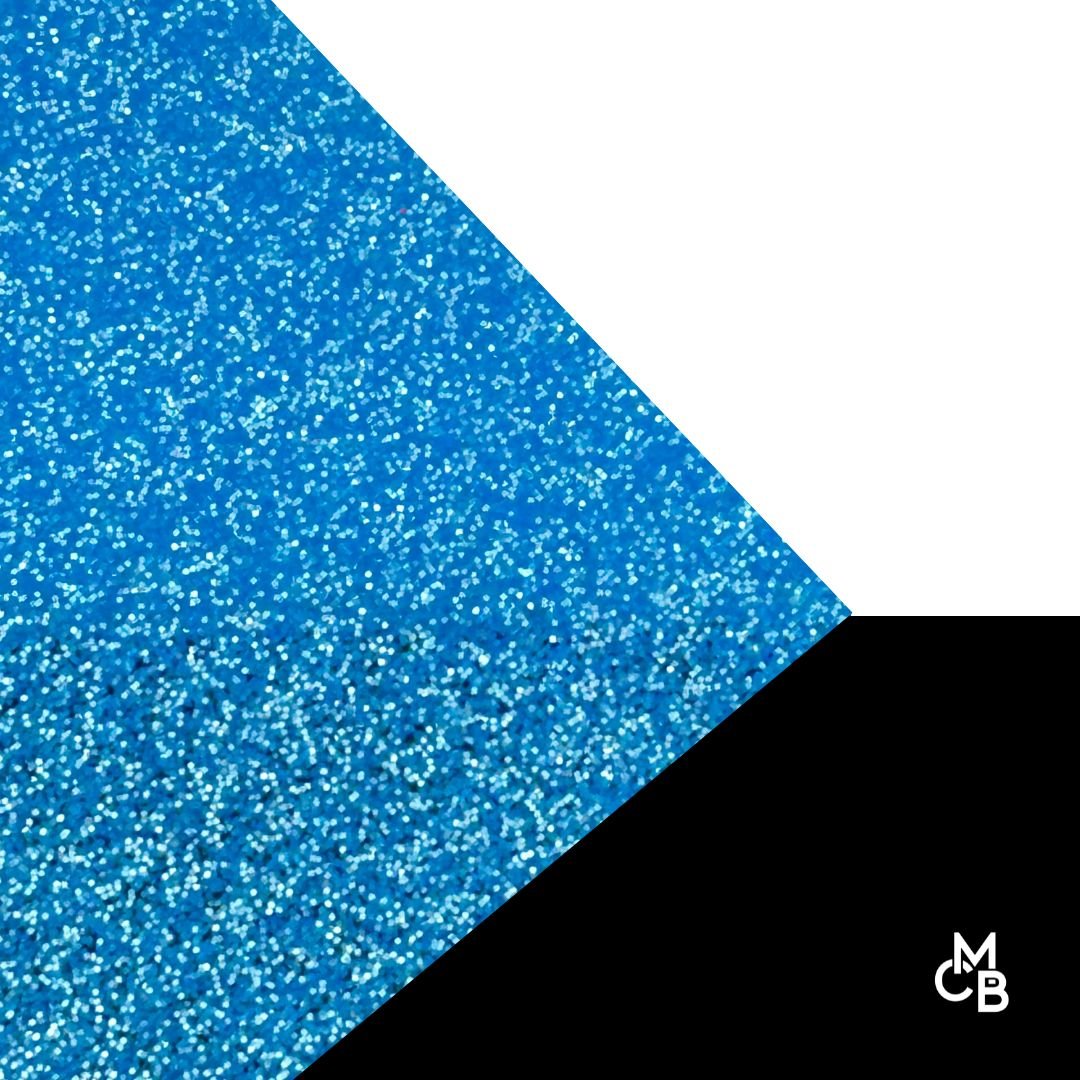 1/8" Aqua Blue Glitter Cast Acrylic Sheets - Acrylic Sheets