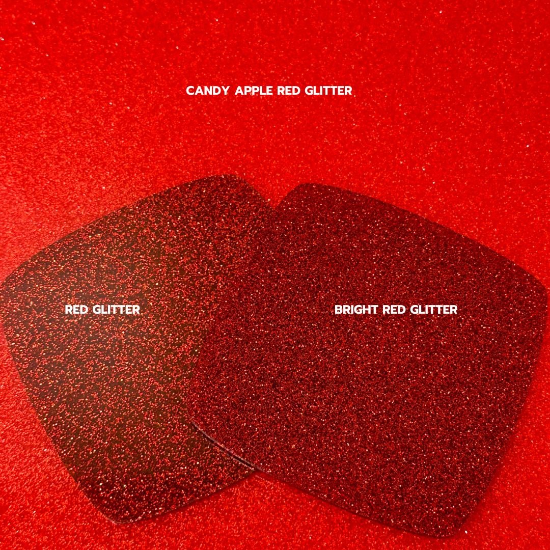 1/8" Candy Apple Red Glitter Cast Acrylic Sheets - Acrylic Sheets