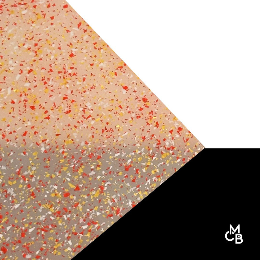 1/8" Electric Spectrum MicroFlake Glitter Cast Acrylic Sheets - Acrylic Sheets