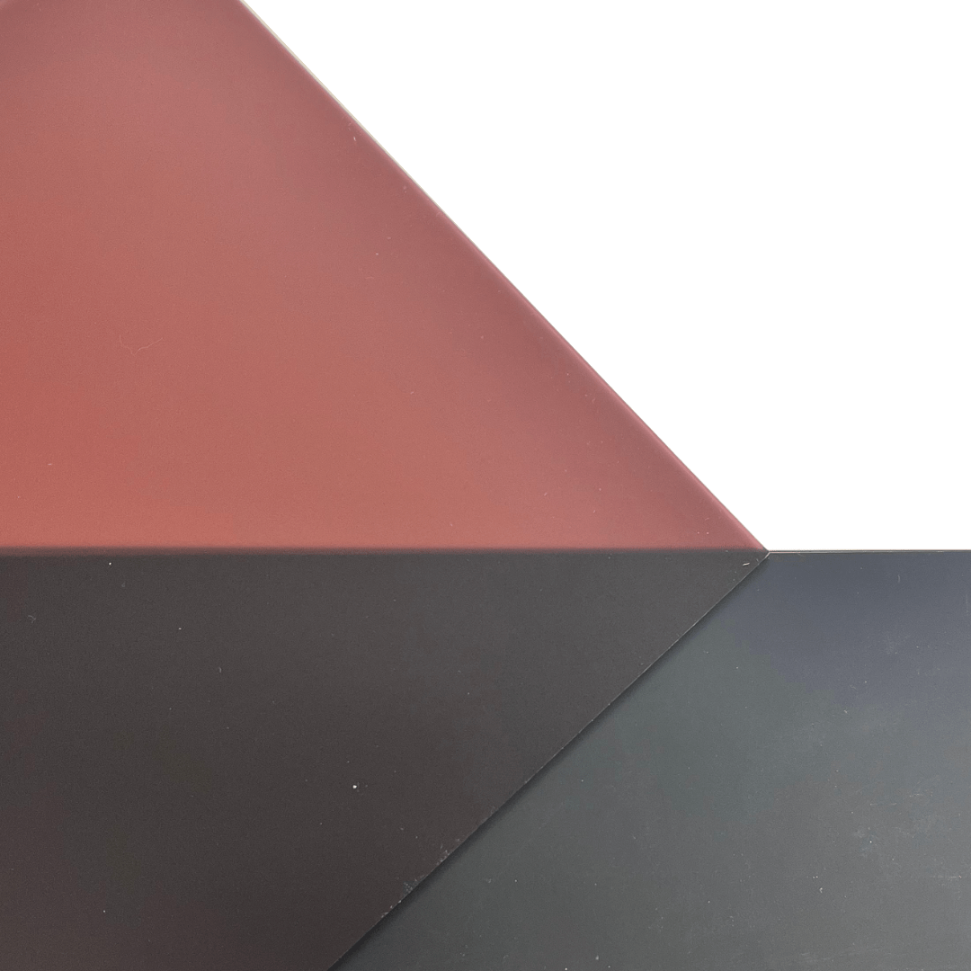 1/8" Frosted Molasses Cast Acrylic Sheets | Matte/Gloss Finish Single Sided Matte - Acrylic Sheets