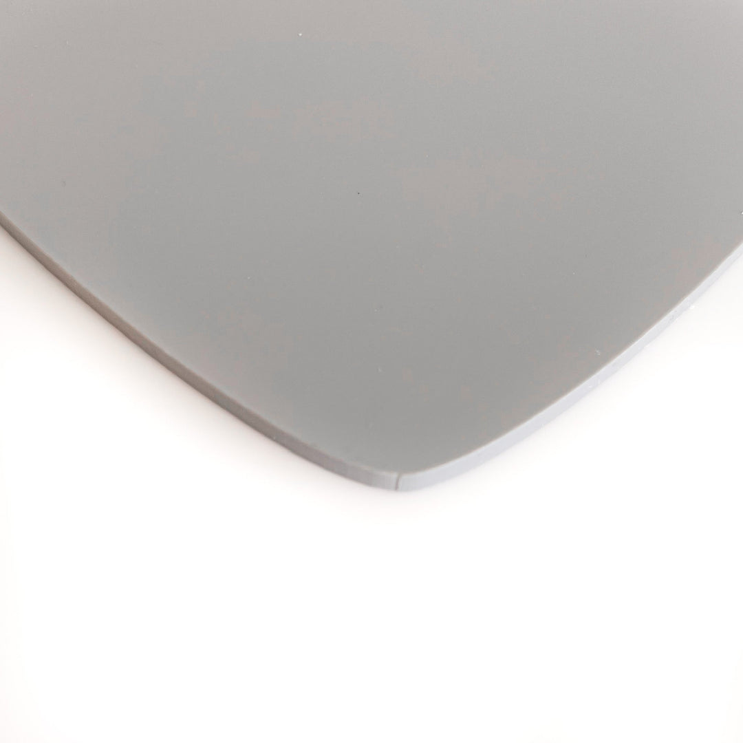 1/8" Matte Gray Cast Acrylic Sheets | Matte/Gloss Finish - Acrylic Sheets