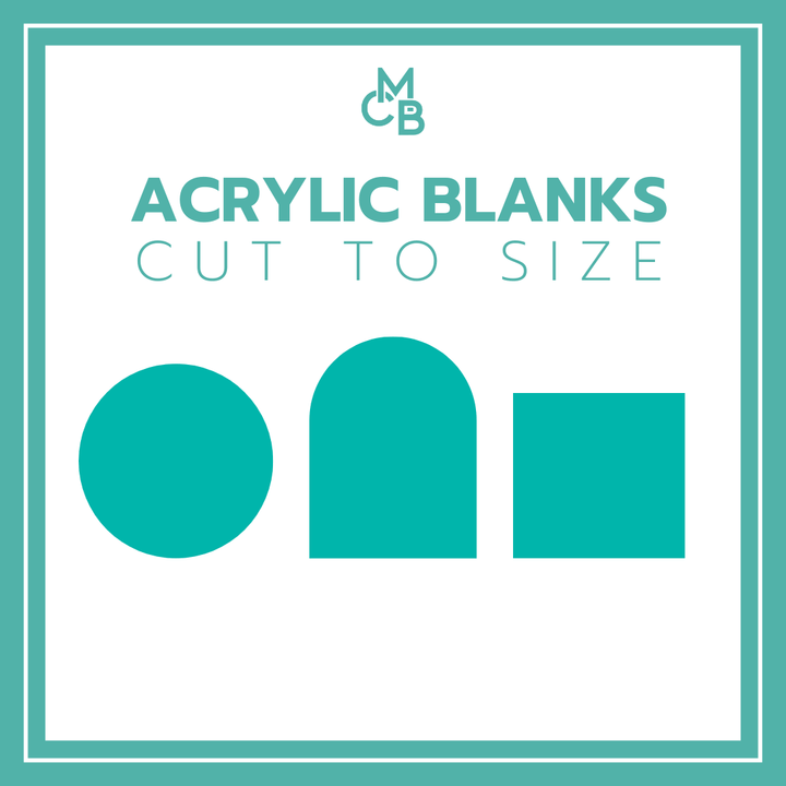 18" ROUND ACRYLIC SHAPES | CUT TO SIZE ACRYLIC | ACRYLIC BLANKS - Acrylic Blanks