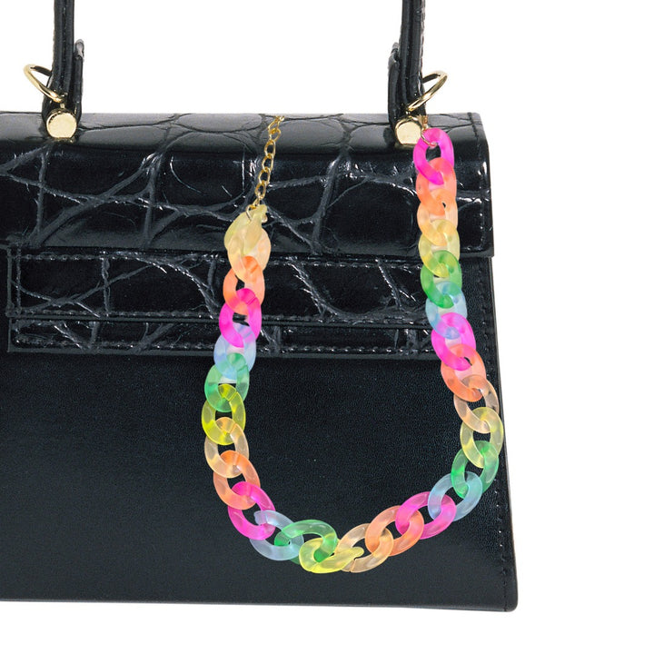 Frosted Fluorescent Acrylic Chain 21" | Bag Chain | Phone Chain