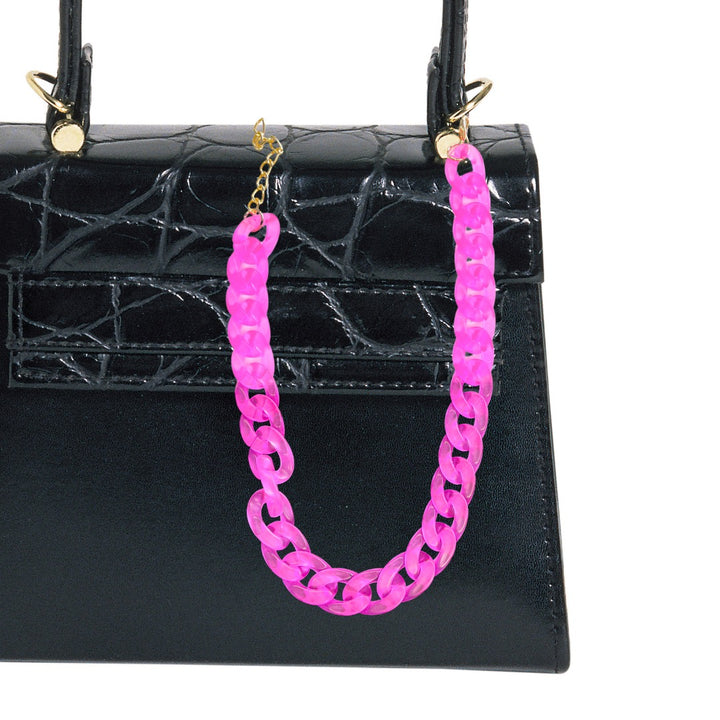 Frosted Fluorescent Acrylic Chain 21" | Bag Chain | Phone Chain