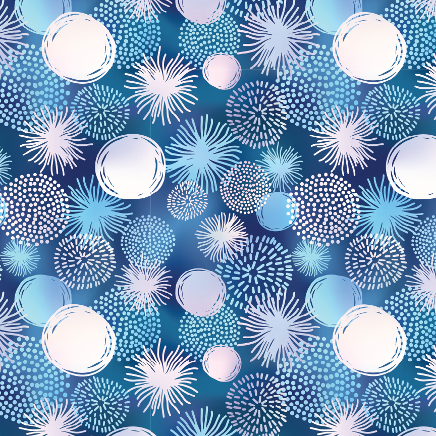 P0294 | Dandelion Fireworks Pattern Acrylic Sheet