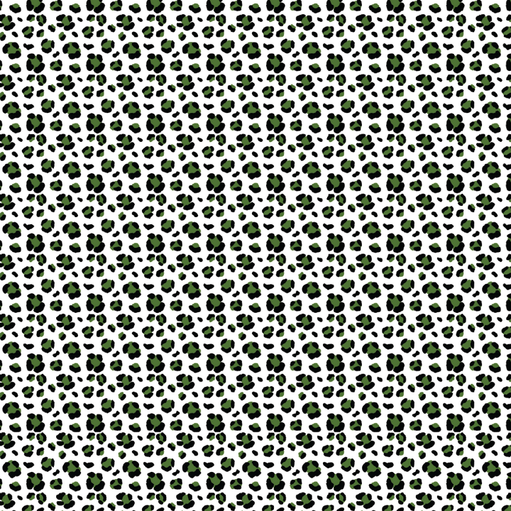 Green Leopard Pattern Acrylic Sheet