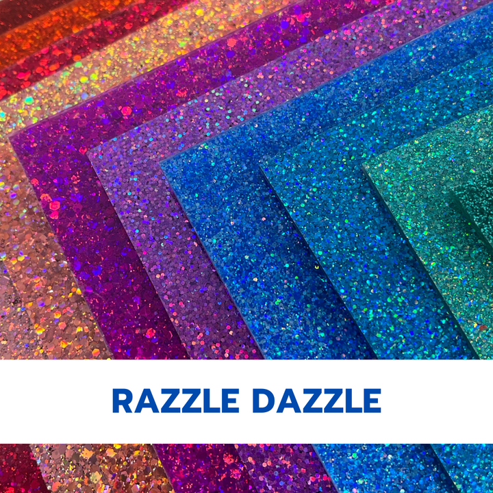 Razzle Dazzle Glitter Cast Acrylic Sheets | 1/8" | 48" X 96"