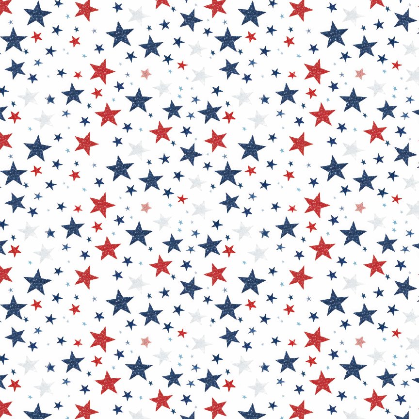 Another July 4th Star Pattern Acrylic Sheets - CMB Pattern Acrylic
