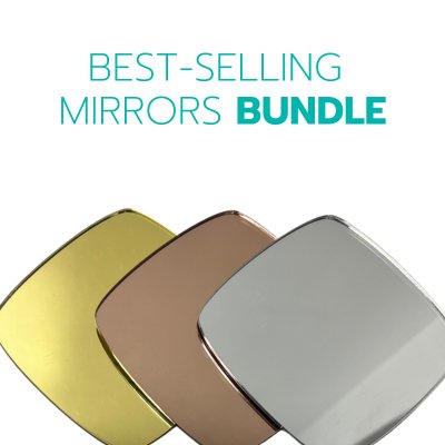 Best Selling Mirror Bundle - Rose Gold Mirror, Gold Mirror, Silver Mirror - Acrylic Sheet Bundles