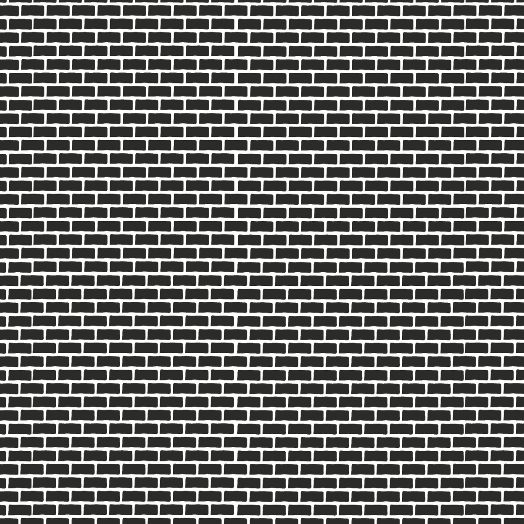 Black Brick Wall Pattern Acrylic Sheets - CMB Pattern Acrylic