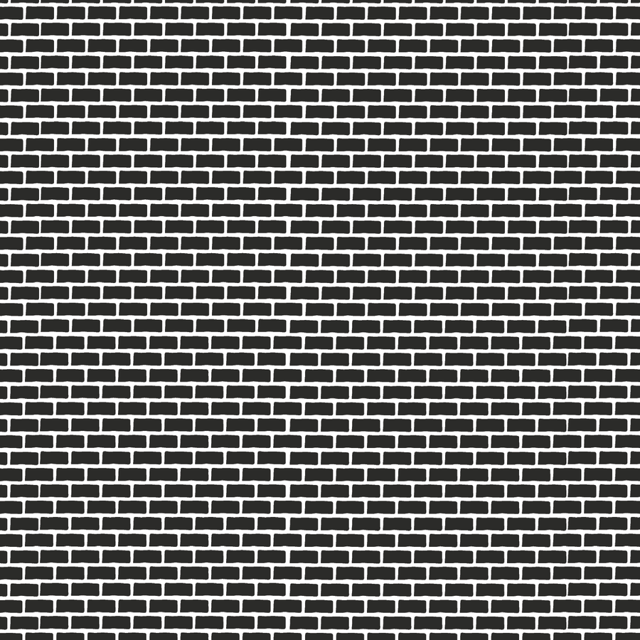 Black Brick Wall Pattern Acrylic Sheets - CMB Pattern Acrylic