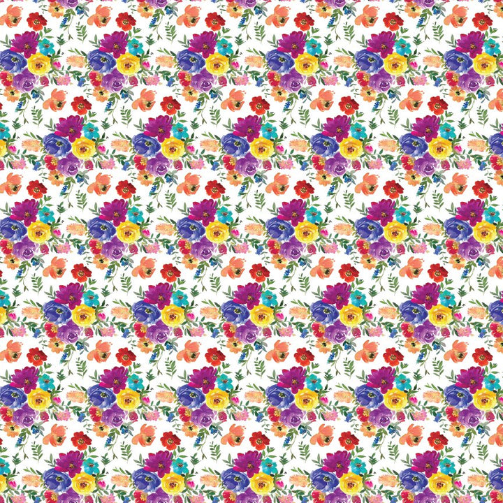 Bold Watercolor Floral Pattern Acrylic Sheets - CMB Pattern Acrylic