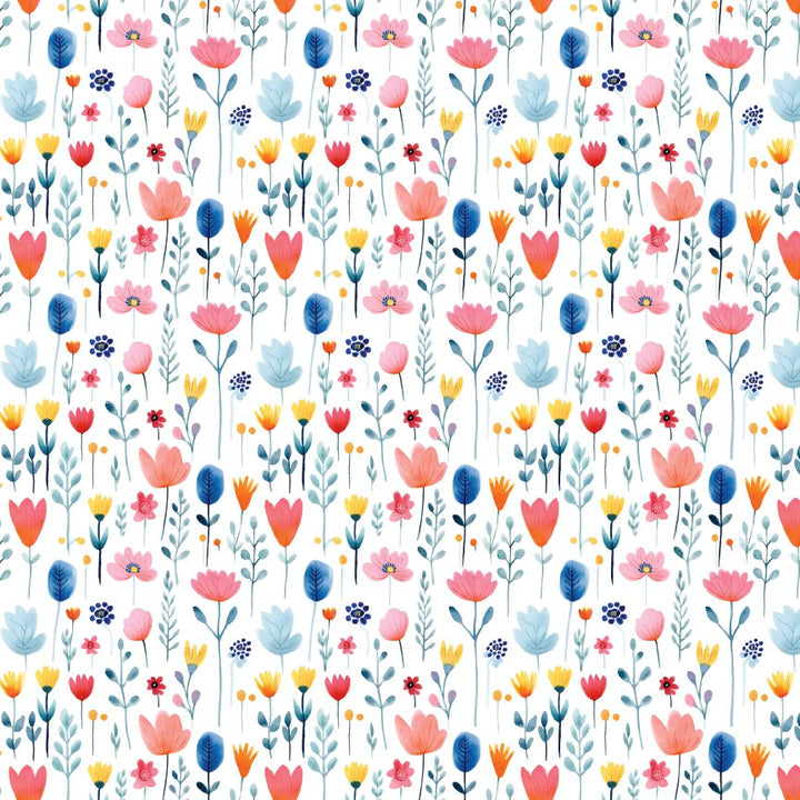 Bold Wildflowers Pattern Acrylic Sheets - CMB Pattern Acrylic