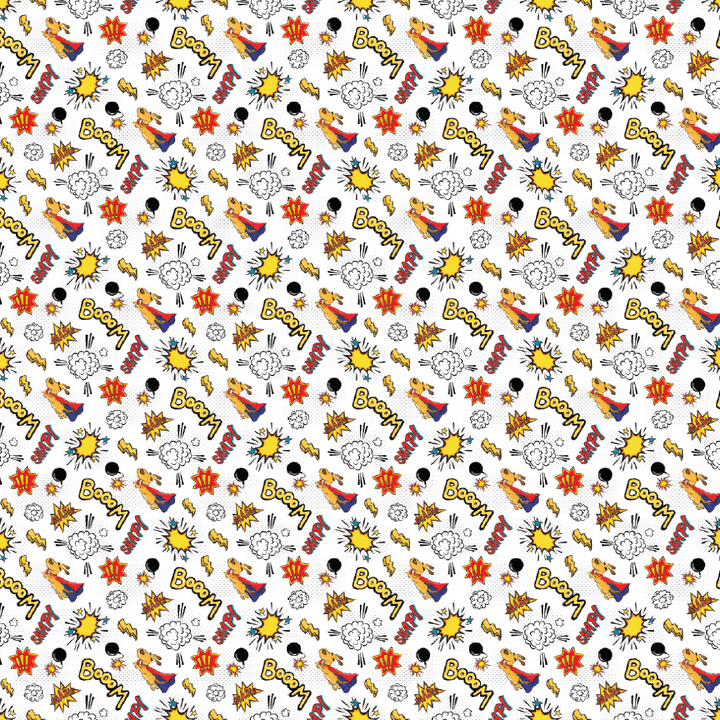 BOOM Cartoon Comic Pattern Acrylic Sheets - CMB Pattern Acrylic