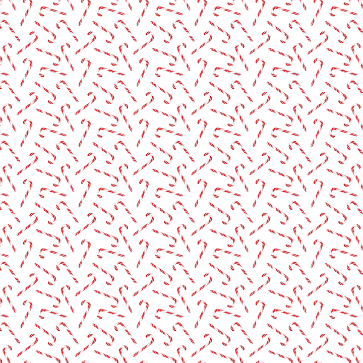 Candy Canes Pattern Acrylic Sheets - CMB Pattern Acrylic