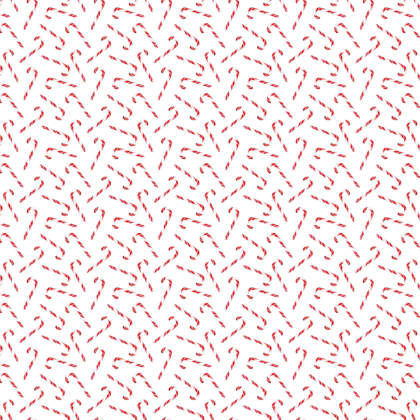 Candy Canes Pattern Acrylic Sheets - CMB Pattern Acrylic