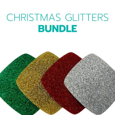 Christmas Glitter Bundle 12" X 18" - Acrylic Sheet Bundles