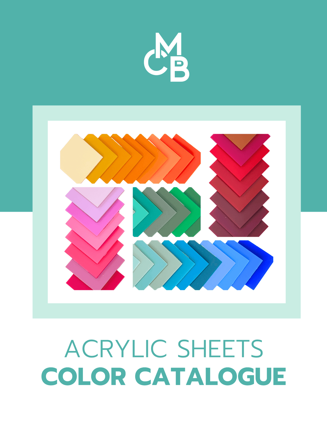 CMB ACRYLIC CATALOGUE DOWNLOADABLE PDF - DIGITAL DOWNLOADS