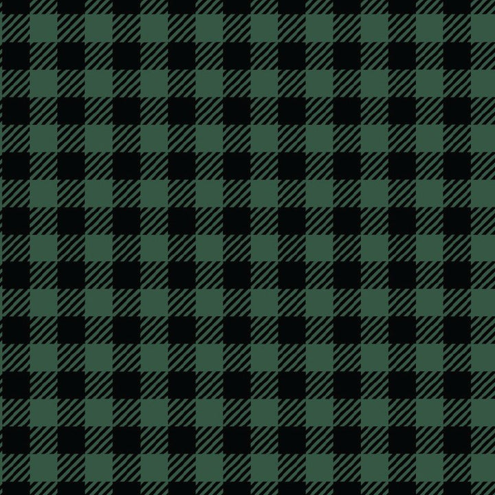 Dark Green Buffalo Plaid Pattern Acrylic Sheet - CMB Pattern Acrylic