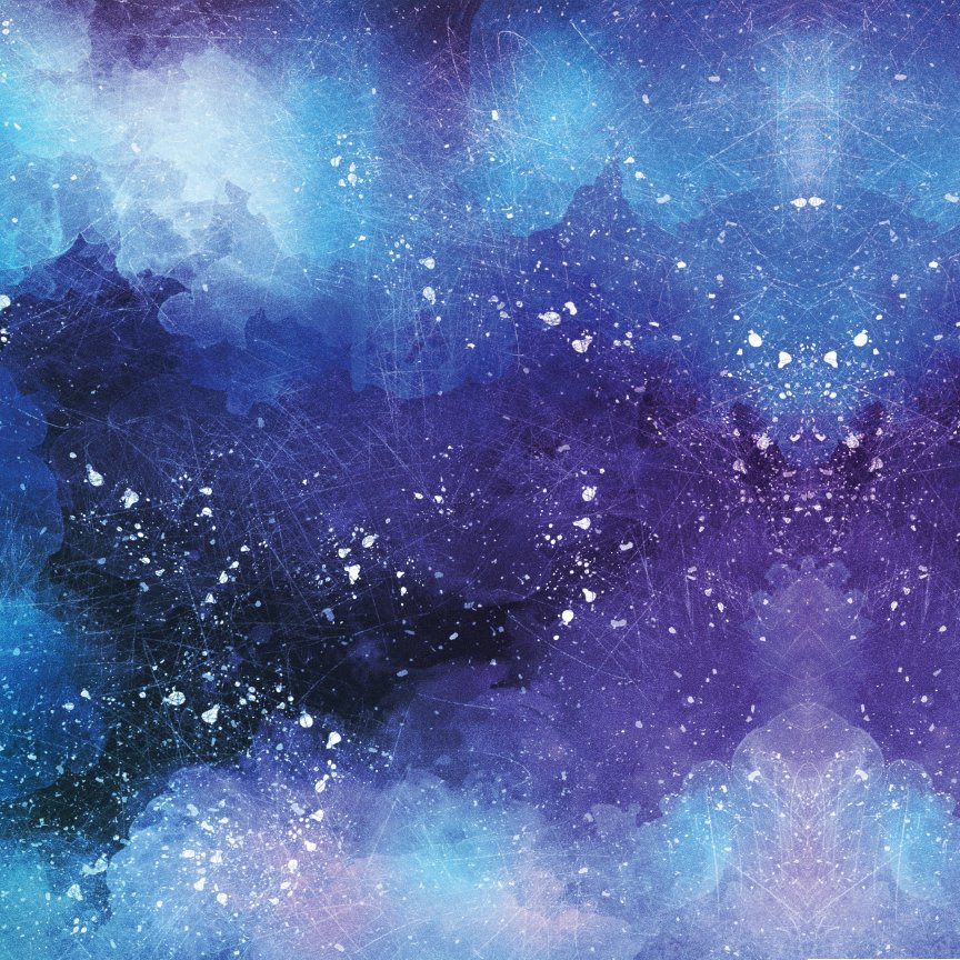 Distressed Cosmic Pattern Acrylic Sheet - CMB Pattern Acrylic