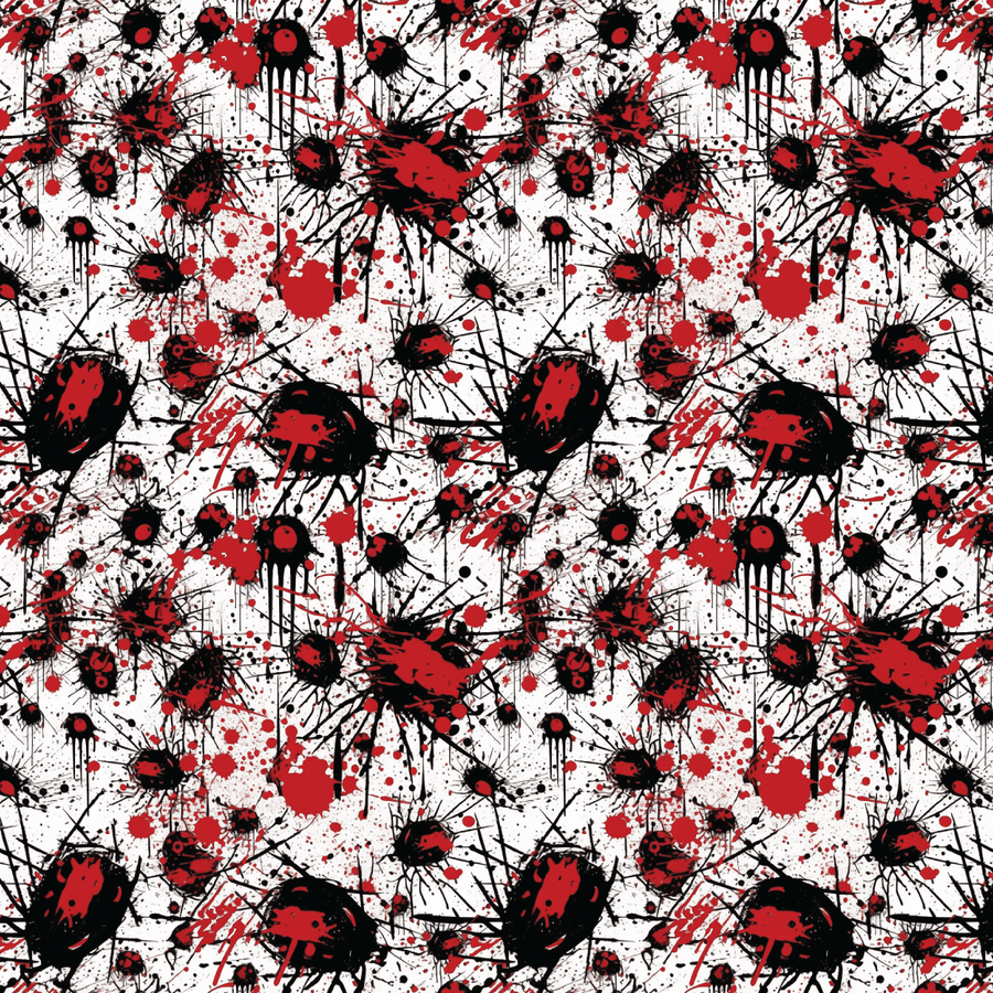 Distressed Horror Pattern Acrylic Sheets - CMB Pattern Acrylic