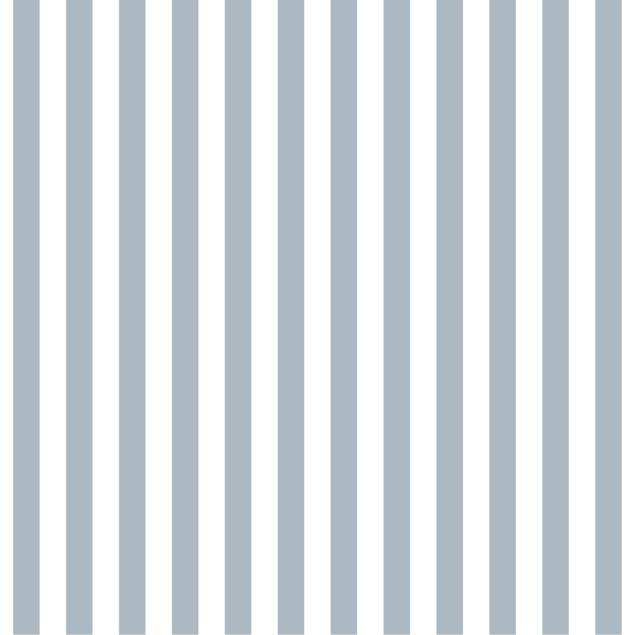 Dusty Blue Stripes .5" Pattern Acrylic Sheet - CMB Pattern Acrylic