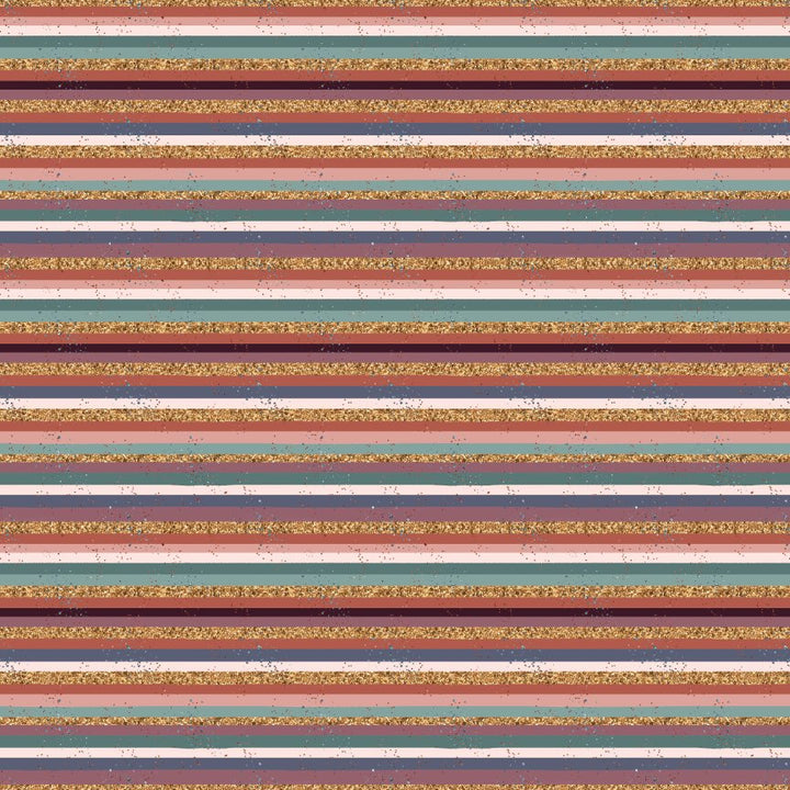 Fall Fairyland Stripes Pattern Acrylic Sheets - CMB Pattern Acrylic