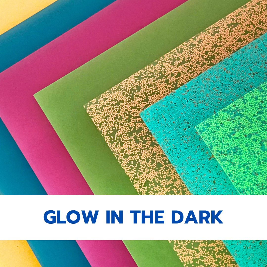 Glow in the Dark Cast Acrylic Sheets | 1/8" | 24" X 40" - 