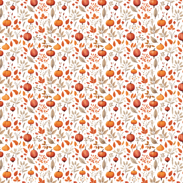 Harvest Pumpkins Acrylic Sheets - CMB Pattern Acrylic