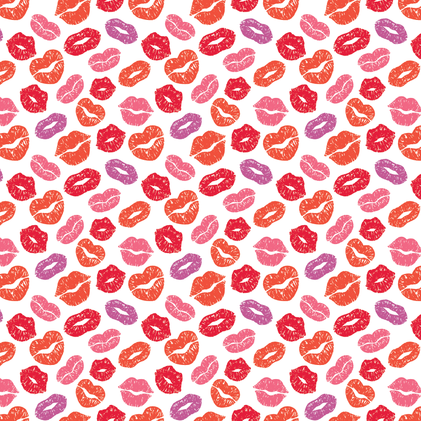 Heart Lips Pattern Acrylic Sheets - CMB Pattern Acrylic