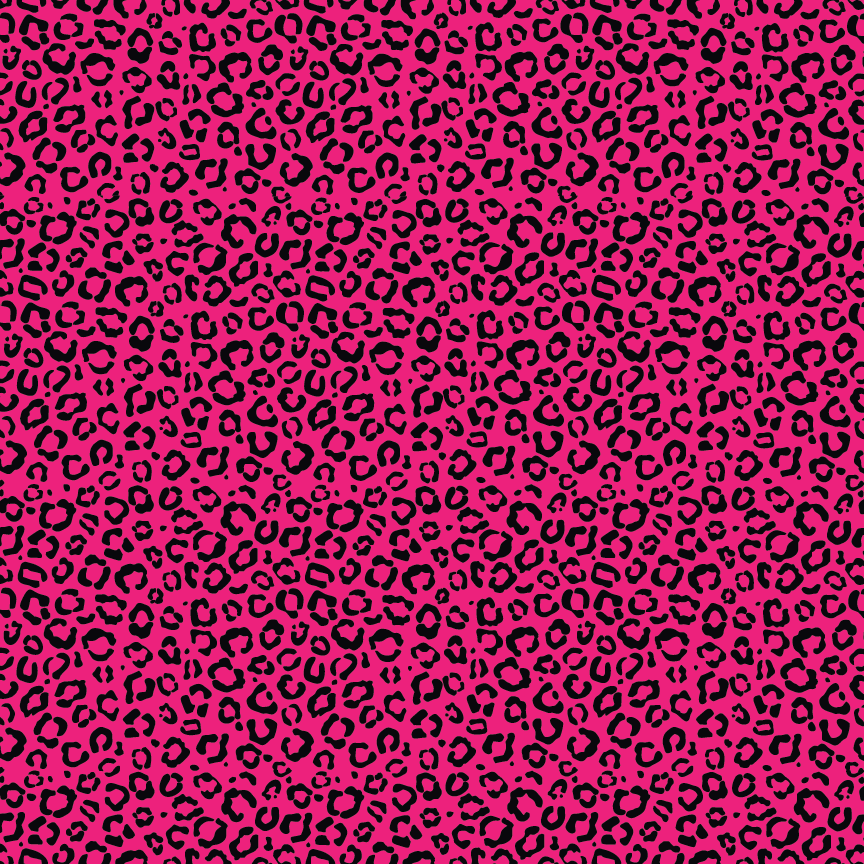 Hot Pink Leopard Pattern Acrylic Sheet - CMB Pattern Acrylic